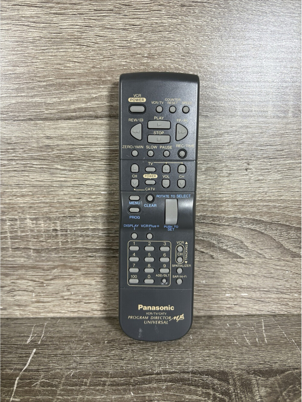 OEM Original Panasonic VCR/TV/CATV Program Director Remote Control VSQS1418!